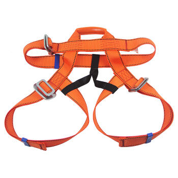 援邦 半身安全腰带户外攀岩速降装备高空作业安全腰带保险登山护腰