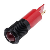 欧时RS ProLED指示灯信号灯209850凸型红色闪光焊接片接端10mm