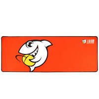 斗鱼（DOUYU.COM）DP000 斗鱼橙色鼠标垫  电竞游戏/办公 鼠标垫 加固锁边 防滑橡胶 鼠标垫凑单
