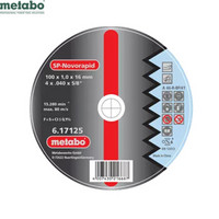 麦太保 Metabao 616186000 A60-R 高级不锈钢切割片 115*1.0*22.2（6片）