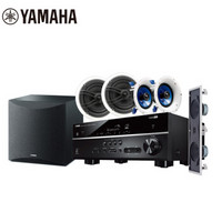 雅马哈（Yamaha）NS-IW360系列 音响 音箱 5.1声道吸顶式家庭影院 背景音乐蓝牙音响（7件套）标准款