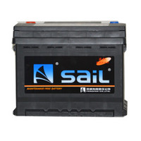 风帆（sail）免维护电瓶  蓄电池 55530 12V 55AH 500A 240*170*190 两侧锥柱桩头 1块