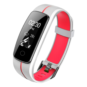 动哈（Dongha.cn） New Pom Pro 手环 智能手环 运动手环 心率手环 全屏触摸 白色