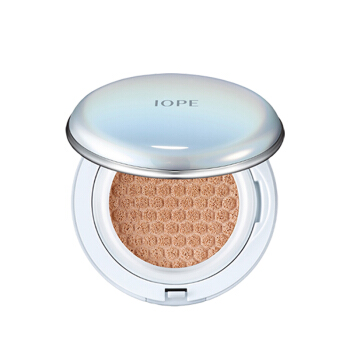 韩国进口爱茉莉亦博(IOPE)水滢多效气垫BB霜 23号 遮瑕型 SPF50+/PA+++ 15g*2 滋润修颜自然遮瑕