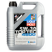 LIQUI MOLY 力魔 顶技4600 全合成机油 5W-30 C3 SN/CF 5L 德国原装进口