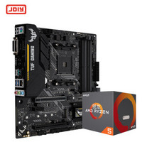 JDIY 主板&CPU套装 AMD R5 2600 + 华硕 TUF B450M-PLUS GAMING