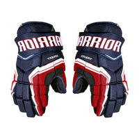 WARRIOR勇士美国冰球品牌 冰球装备手套QRE 青/红/白 11码（冰球三大品牌之一纽巴伦旗下）青少年款冰球护具