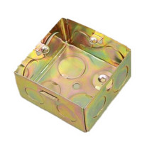 XINGHUA 铁接线盒 暗装接线盒 通底盒 开关盒 金属接线盒 60  0.7mm厚 一包50个 每包价格