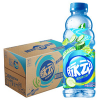 脉动（Mizone）黄瓜青柠口味 维生素功能饮料 600ml *15瓶 整箱装