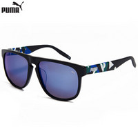 开云眼镜 彪马 （PUMA） 男款墨镜 蓝色镜片黑色镜框眼镜 太阳镜 PU0225SA-003 59mm