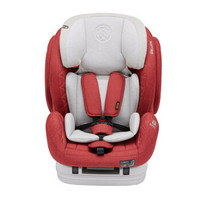 惠尔顿（Welldon）指挥家 宝宝汽车儿童安全座椅 ISOFIX接口  3C认证 9个月-12岁 典雅红