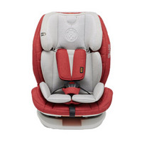 惠尔顿（Welldon）诺亚 宝宝汽车儿童安全座椅 ISOFIX接口  3C认证 9个月-12岁 典雅红