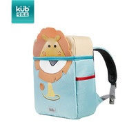 可优比(KUB) 幼儿园书包1-3-6岁双肩包儿童宝宝男女孩可爱背包包1-3年级呆萌狮
