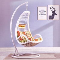 紫叶（ziye）吊篮藤椅成人室内家用秋千鸟巢吊床摇篮椅懒人摇椅阳台小吊椅