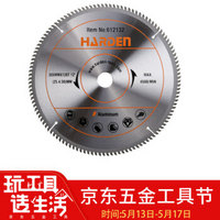 汉顿（Harden）合金锯片铝型材锯片断桥塑钢切铝合金用圆锯片切割片305MM612132