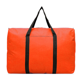 QDZX搬家袋行李袋收纳袋牛津布大号棉被袋打包袋 防水打包袋托运袋编织袋 橙色 超大号90*58*28