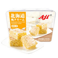 Aji北海道风味奶芙（扁桃仁味）240g礼盒 网红零食早餐雪花酥
