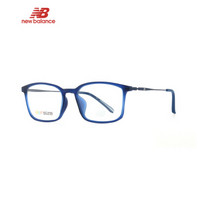 NEW BALANCE新百伦眼镜框 男女款近视眼镜蓝色全框超轻眼镜架 NB09103 C03 53mm