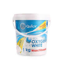 O-Quick 进口衣物漂白剂 白色衣物增白去黄净白洗衣粉1kg/桶