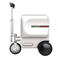 爱尔威 Airwheel SE3 智能骑行行李箱 抖音网红款智能电动旅行箱 拉杆箱 智能一键电动折叠代步车 智慧版银色