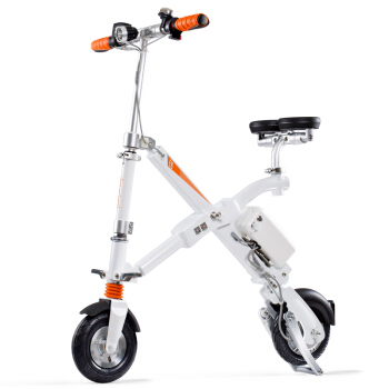 爱尔威Airwheel E6折叠车 智能滑板车 时尚电动自行车 锂电池代步车 白色
