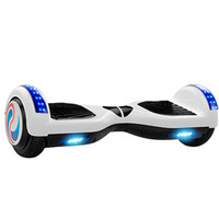 龙吟 LONGYIN 6.5寸智能代步车电动扭扭车成人儿童漂移炫酷两轮平衡车 白色+蓝牙+跑马灯