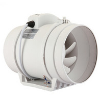 金羚（JINLING） 管道排气扇大功率工业抽风机全导管型排风机DPT20-55-1