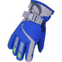 奥尼捷 AONIJIE M-47儿童保暖手套冬季户外运动骑行滑雪 蓝色