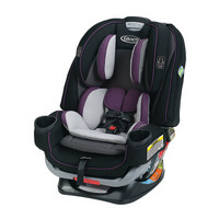 美国进口 GRACO(葛莱) 汽车安全座椅 4EVER E2F 0-12岁 暗紫色 正反安装