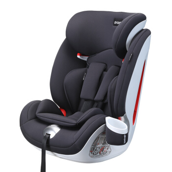 Drom 儿童汽车安全座椅 宝宝安全座椅  双鱼座9个月-12岁 3C认证绅士灰