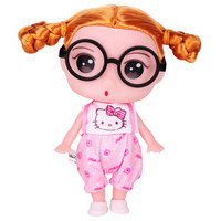 喜之宝 Hello Kitty娃娃玩具女孩玩具可梳妆仿真洋娃娃 甜美粉