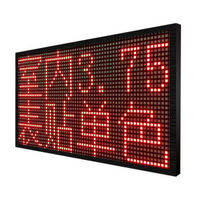 仙视（Goodview）D375 P3.75单色LED显示屏  红色点阵显示屏 走字屏  每平方米