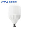 欧普照明(OPPLE)LED灯泡节能灯泡 E27大螺口家用商用大功率光源 18瓦白光球泡 *3件