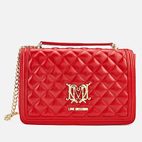 LOVE MOSCHINO Quilted Chain Logo 女士单肩包