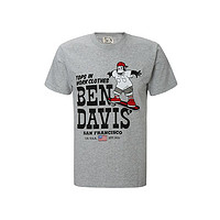 BEN DAVIS 猩猩牌  男士字母logo短袖T恤 PRINT TEE 0010 *3件