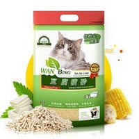 万兵 玉米豆腐猫砂 绿茶味 6L