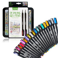 Crayola 绘儿乐 58-6503 艺术大师系列 中性笔 20色