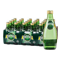 perrier 巴黎水含气天然矿泉水 330ml*24瓶 *2件