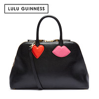 lulu guinness 包包女秋冬新款贝壳包牛皮单肩斜挎手提跨包商务款