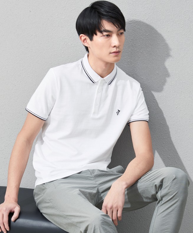 hla 海澜之家 hntpd2r065a 男士polo衫-什么值得买