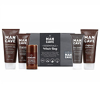 中亚Prime会员：ManCave Essentials 男士洁肤护理5件套 *2件