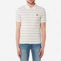 Lyle & Scott/苏格兰金鹰Pick Stitch男士POLO衫