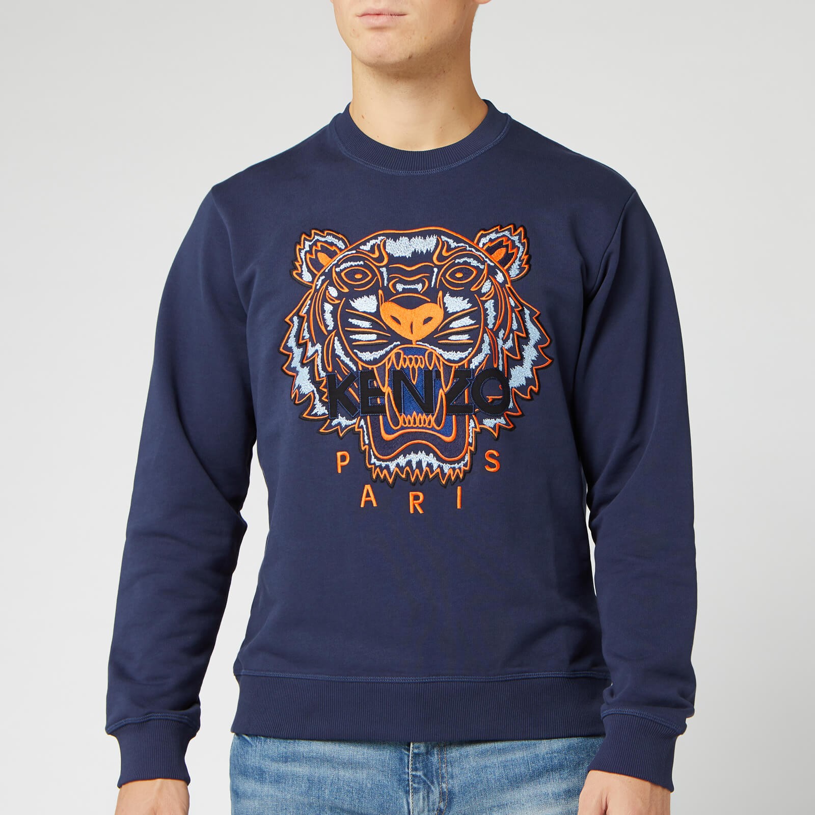 kenzo虎头卫衣,kenzo虎头卫衣所有款式 银联专享:kenzo 高田贤三 tiger系列 经典虎头刺绣圆领卫衣
