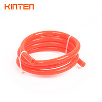 KINTEN 气动软管直管PU气管盘式风管空压机软管散装5米 红色 PU4*2.5/5米