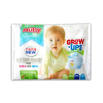努比（nuby）倍护成长拉拉裤试用装大码L5片[9kg-14kg]