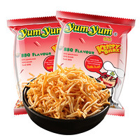 泰国进口 养养牌（yumyum）烧烤味点心面 组合装 25g*6包 干脆面
