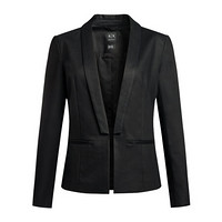 ARMANI EXCHANGE 阿玛尼奢侈品女士西服外套 3YYG02-YNB5Z BLACK1200 2