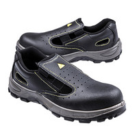 代尔塔 Deltaplus 301106 安全鞋 透气防静电 防疲劳耐磨 黑色 黑色 40