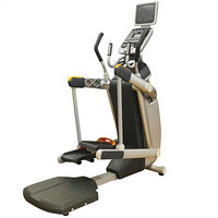 GK GT100 商用椭圆机踏步机一体机太空漫步机椭圆仪家用健身器材单位健身房器材 椭圆踏步一体机