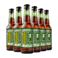 豪登 （GOUDEN ）IPA 轻盈印度淡色艾尔精酿啤酒 英国进口 组合装330ml*6瓶